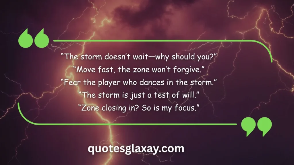 Fortnite Quotes About the Storm
