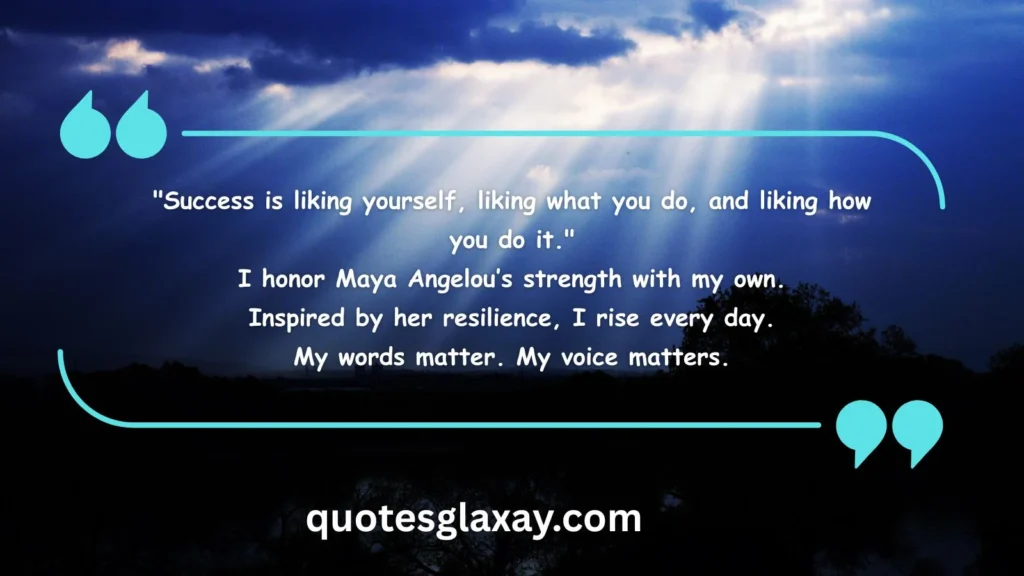 Maya Angelou-Inspired Quotes
