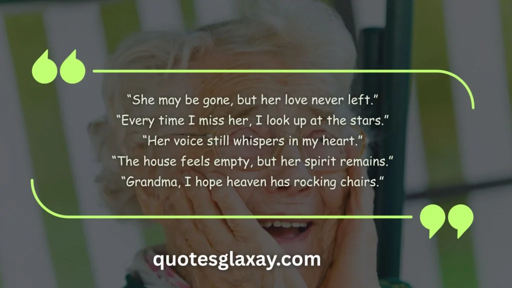 Emotional Grandma Quotes That Bring Tears