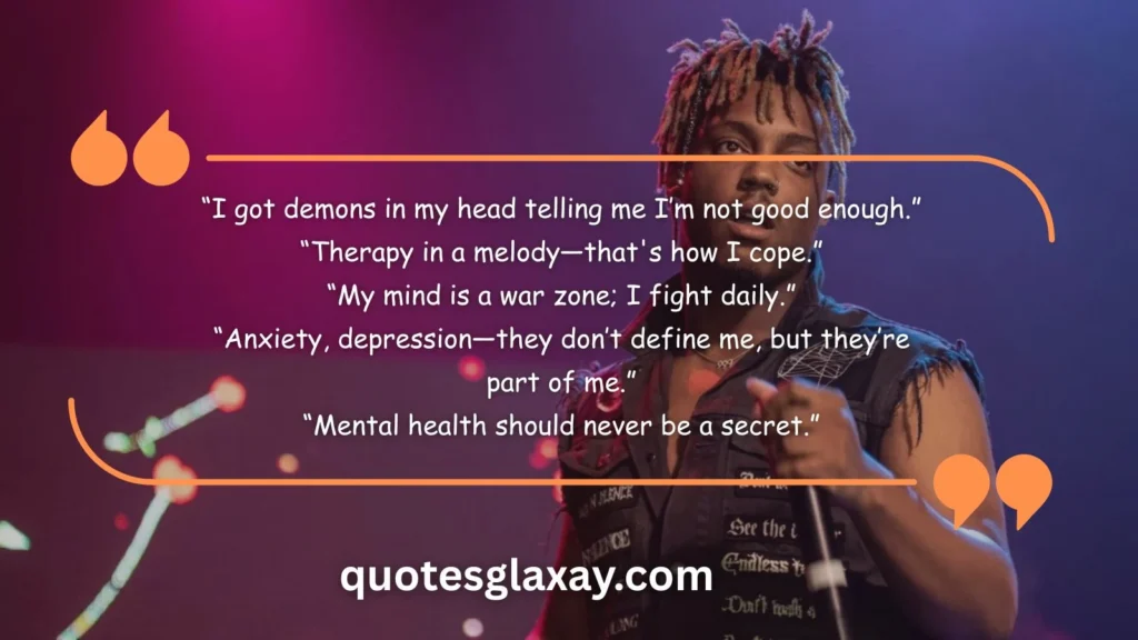 Juice WRLD Quotes About Mental Health and Inner Battles