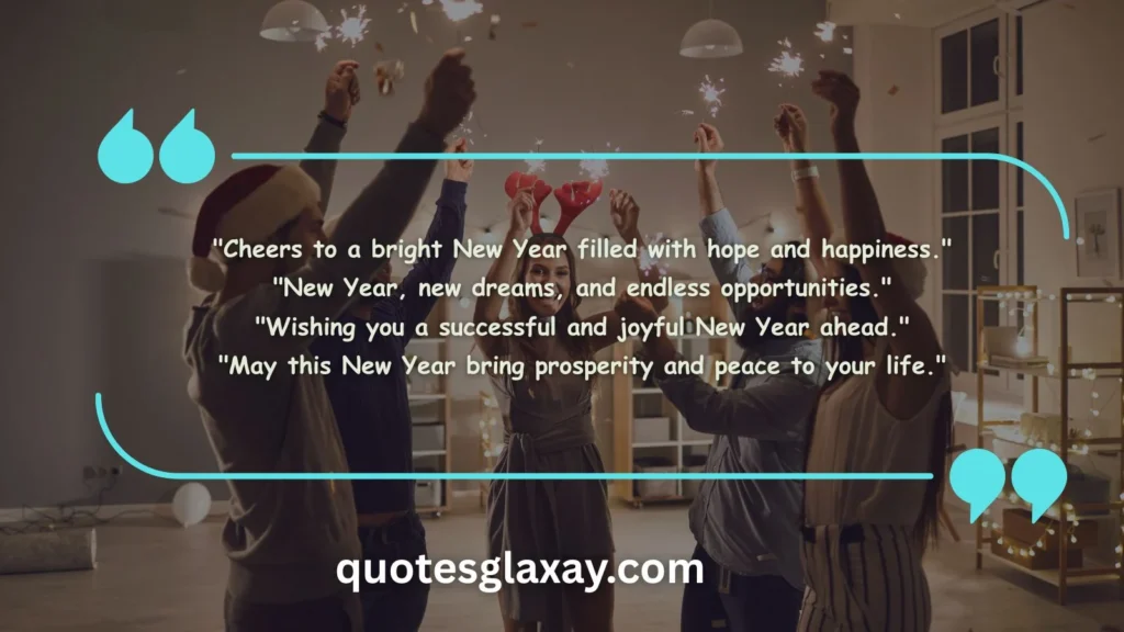 New Year Holiday Quotes and Messages