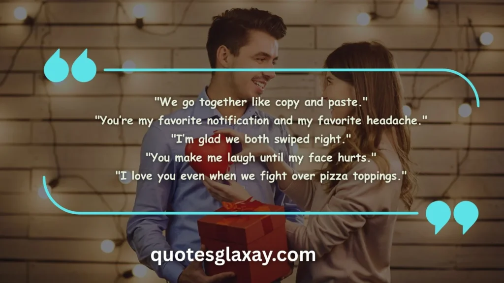 Silly Valentine Quotes for Couples