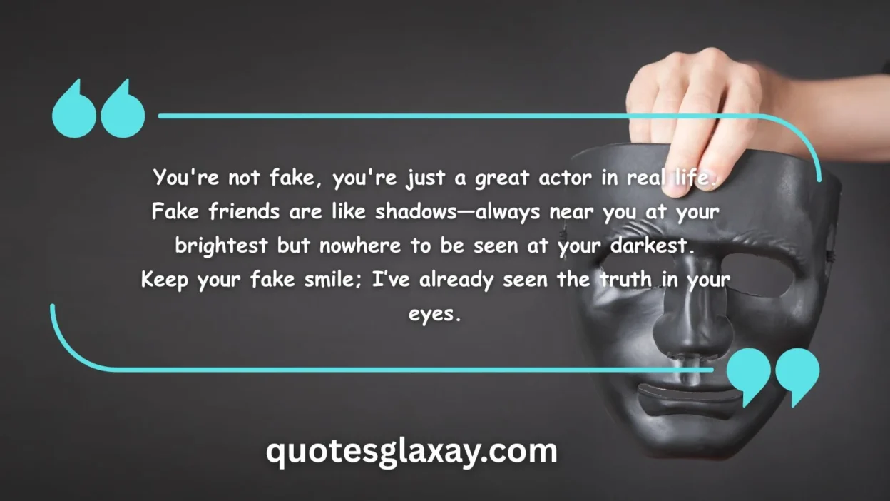 Fake Friends Quotes for Instagram