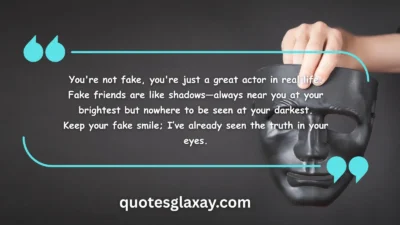 Fake Friends Quotes for Instagram