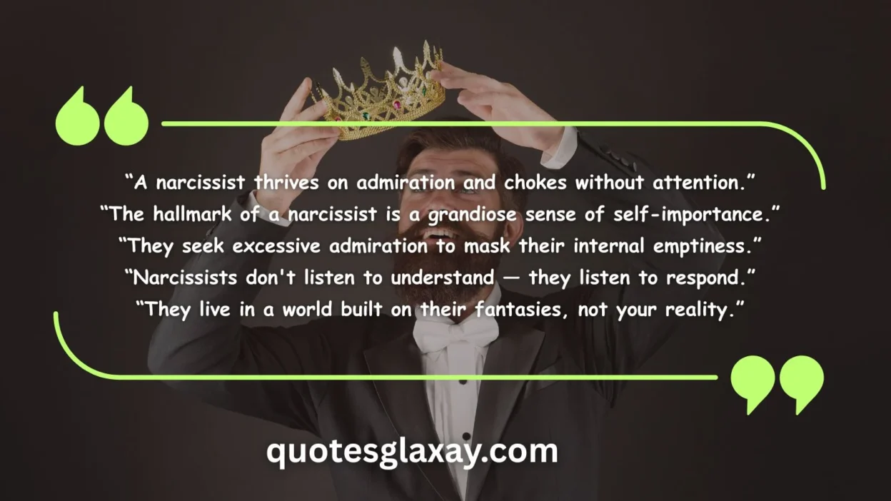 Narcissist Quotes for Instagram