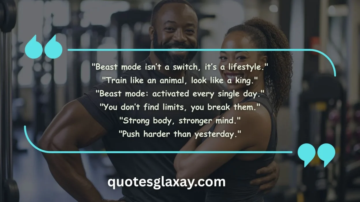 Beast Gym Motivation Quotes