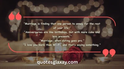 Funny Anniversary Quotes and Wishes