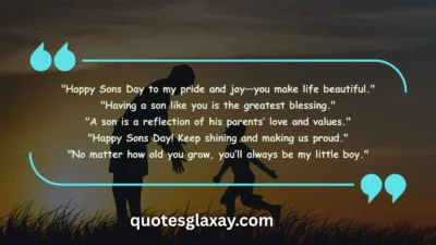 Happy Sons Day Wishes, Quotes, Messages