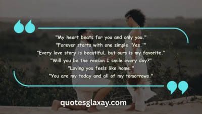 Heart Touching Love Proposal Quotes
