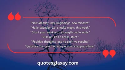 Inspirational Monday Quotes