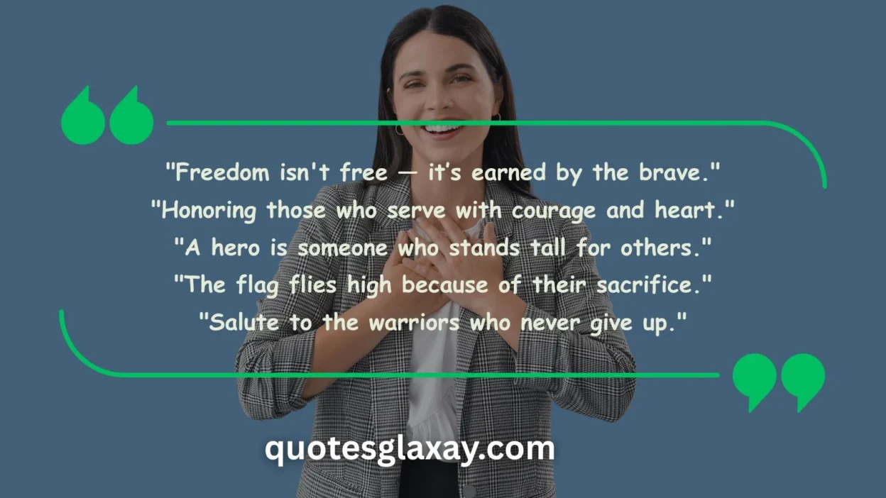 Military Appreciation Quotes