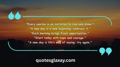 New Day Quotes