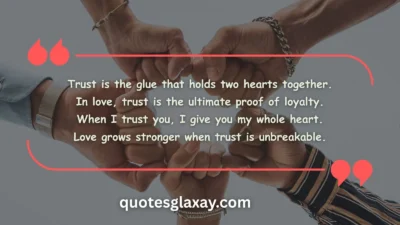 Trust Messages for Stronger Relationships and Love