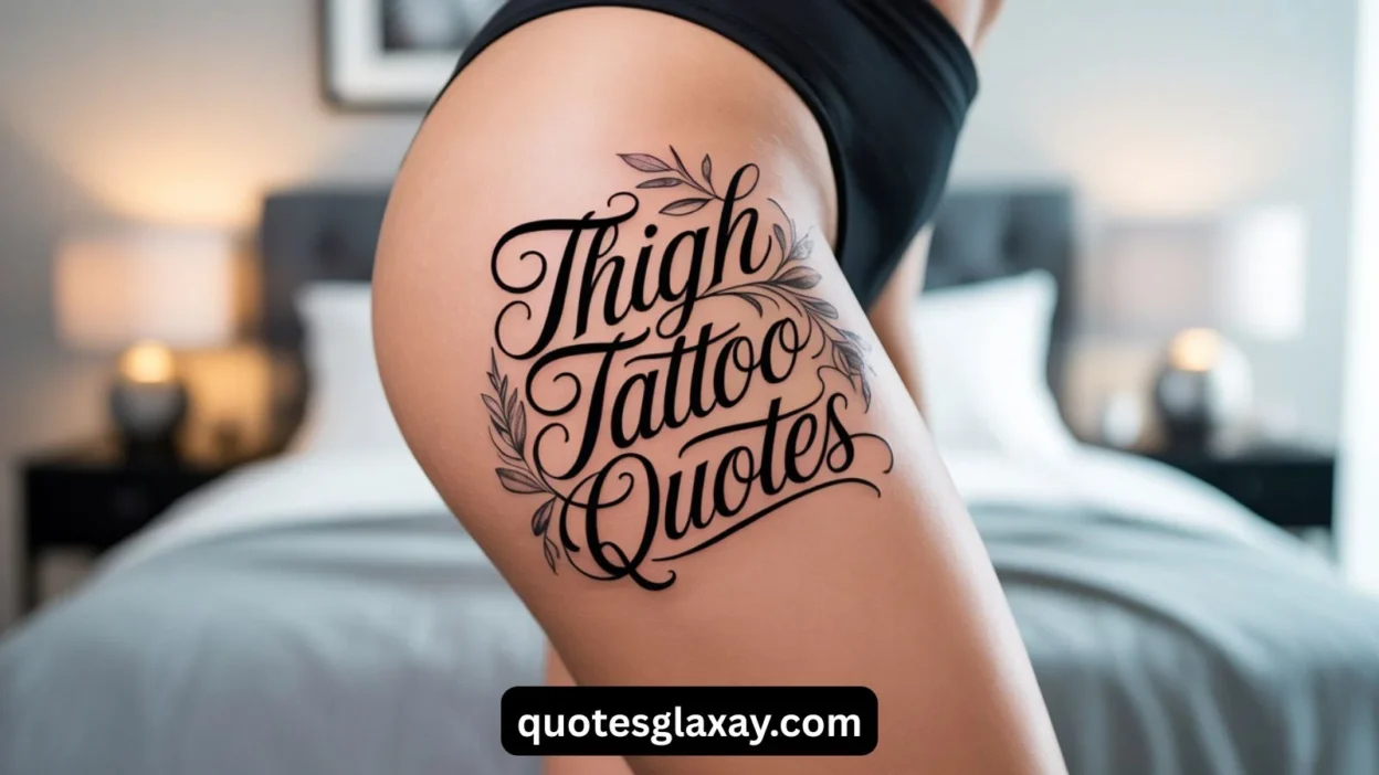 Thigh Tattoo Quotes